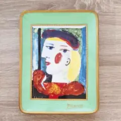 ②ピカソ 絵画 女性の顔 女の顔 特別限定 認定書付き ピカソ 絵画 女性の顔 女の顔 特別限定 認定書付き 【公式通販】