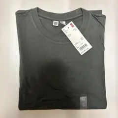 【新品未使用】UNIQLO U クルーネックTシャツ オリーブ L