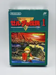 動作確認済　ゼルダの伝説 1 マップ箱説付　ファミコンソフト