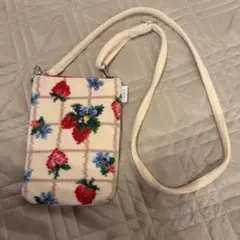 フェイラーいちご柄スマホショルダーバッグFEILER - メルカリ