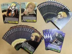 ヴァイスシュヴァルツ　進撃の巨人　エルヴィン　アルミン　アニ　セット