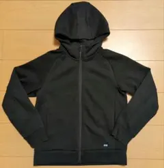 【UNIQLO】 ブラック パーカー 150cm