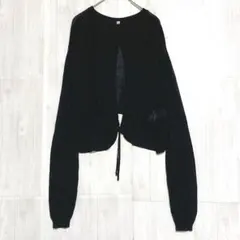 アダプトリテイリング　バックスリット シアーニット　黒　ONE / f'