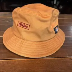Dickies バケットハット オレンジ 57〜59cm