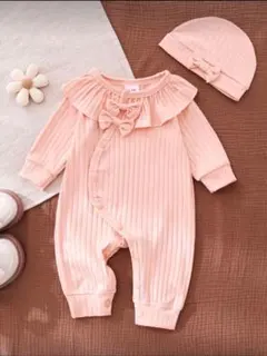 ロンパース 80 帽子セット 新品