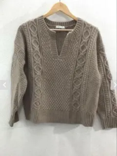 FREAK’S STORE ベージュニット