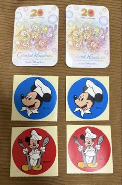 ディズニー ステッカー 6枚セット