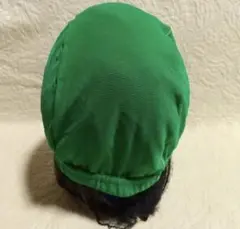 asics 緑色のスイミングキャップ Lサイズ