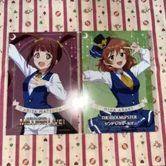 アイドルマスター 松田亜利沙 荒木比奈 ポストカード アニメイト 特典