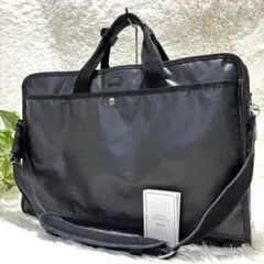 PORTER DEVICE 2WAY ブリーフケース 黒 B4可 PC収納 - メルカリ