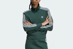 アディダスオリジナルス　ダークグリーン ニットトップ　XS