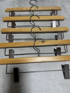 NAKATA HANGER 木製ハンガー 5本セット 38cm - メルカリ