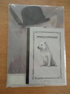 ソフトバンク　SoftBank　お父さん文房具セット　クリアファイル・ノート