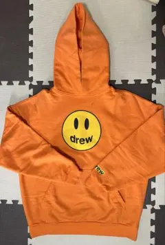 drew house オレンジ パーカー