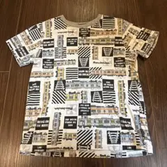 ムージョンジョン　電車　130 Tシャツ