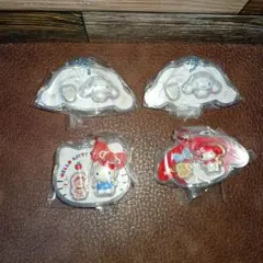 サンリオキャラクターズ　パッケージチャーム　４個セット