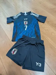 Y-3 サッカー日本代表 三笘薫 ユニフォーム 上下セット　100