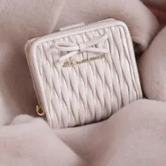 JILL by JILL STUART ミニリボンパフィーウォレット ピンク