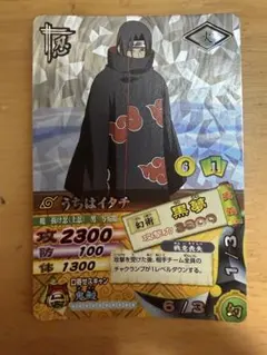 NARUTO ナルト カード うちはイタチ 黒夢 BANDAI