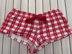 チェック柄 リボン ショートパンツ レッド×ホワイト XS Forever 21のサムネイル