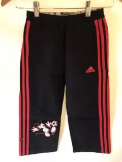 新品サンプル品 adidas×Disney ミッキーマウスプリントトラックパンツ