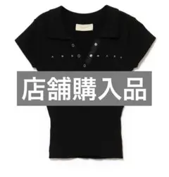 andmary Lindsay logo tops black