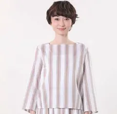 ☆7IDconcept☆マルチストライプブラウス♪セブンアイディコンセプトのサムネイル