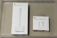 【美品】純正iPhone デジタルAVアダプタ、イヤホンジャック