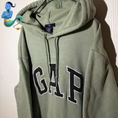 【ak 様専用】GAP オリーブグリーン フード付きパーカー　M