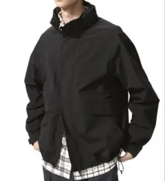 UNIQLO ユニクロ XL ウインドプルーフスタンドブルゾン ブラック