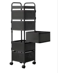 サービスワゴン ツールカート 3段式 キッチンワゴン 耐荷重270KG 