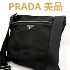 美品 PRADA プラダ ナイロン ショルダーバッグ サコッシュ 三角ロゴのサムネイル