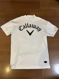 美品！Callaway ホワイト モックネック　Mサイズ