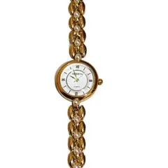 Lancardo レディース腕時計　クォーツ　パール　ゴールド　防水　プレゼント