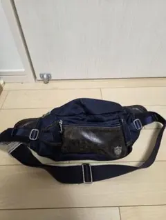 Orobianco ボディバッグ ネイビー ブラウン
