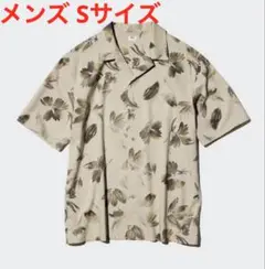 ユニクロ UNIQLO オーブンカラーシャツ ベージュのサムネイル