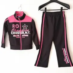 2点セット チャンピオン 130センチ ジャージ 上下セット ピンク