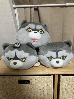 【新品・美品】マンウィズ 寝転び BIG ぬいぐるみ　ラバーキーホルダー