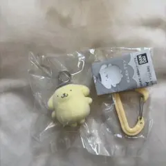ポムポムプリン ぬいぐるみマスコット カラビナ付き