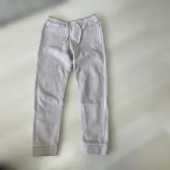プチバトー ライトピンク 116cm パンツ ウエスト紐付き 6ans
