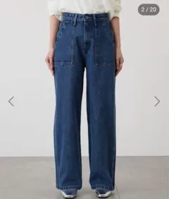 アメリカンホリック　ベイカーデニムパンツ　M 【新品】