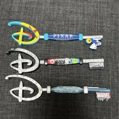 ディズニー　コレクタブルキー3本セット