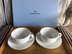WEDGWOOD ティーカップ&ソーサーセット