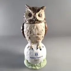 Suntory Open '93 CREST 12 フクロウ置物 - メルカリ