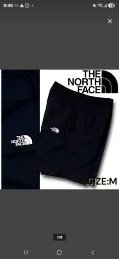 THE NORTH FACE ショートパンツ ブラック Mのサムネイル