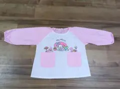 サンリオ　マイメロディ　 幼稚園用スモック 110サイズ ピンク