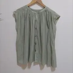 【美品】2way　ミントグリーン　38サイズ