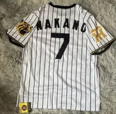 【ラウンドワン限定品】阪神タイガース 中野拓夢 ユニフォーム風Tシャツ 背番号7