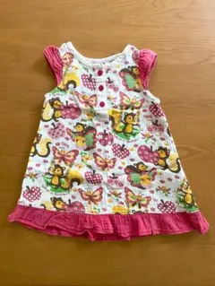 【夏】【90】【Bit'z】ワンピース　リス　蝶々のサムネイル