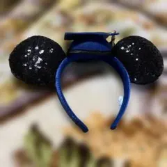 ディズニー　ミッキー　 卒業帽デザイン カチューシャ